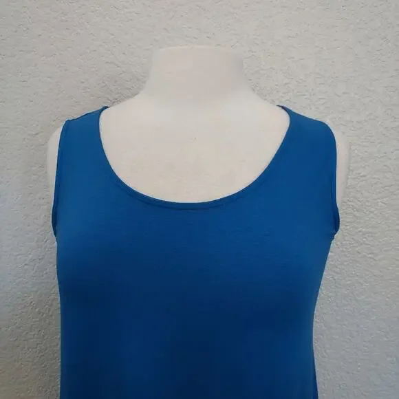 J. Jill Wearever Collection Royal Blue Sleeveless Dress Size XSP - Picture 3 of 10